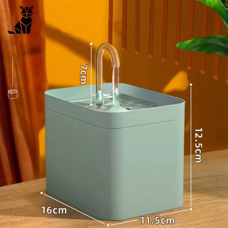 Fontaine à eau pour chat : Distributeur d’eau automatique avec petite poignée